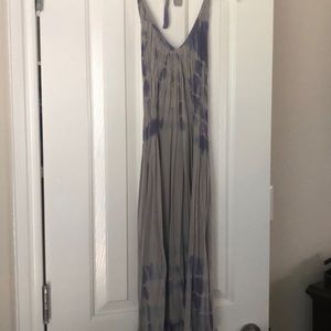 Tie Dye Halter Dress